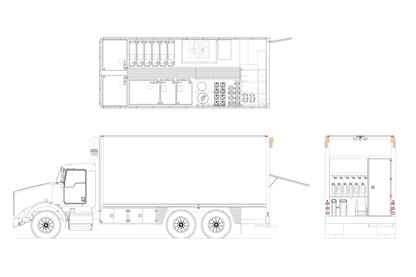 ORO 21LT Tandem Axle