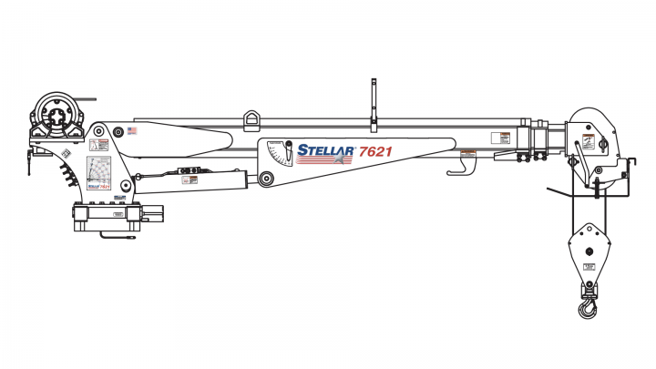 7621 Telescopic Crane