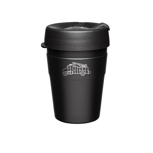 12oz ORO KeepCup Reusable Travel Mug | Black