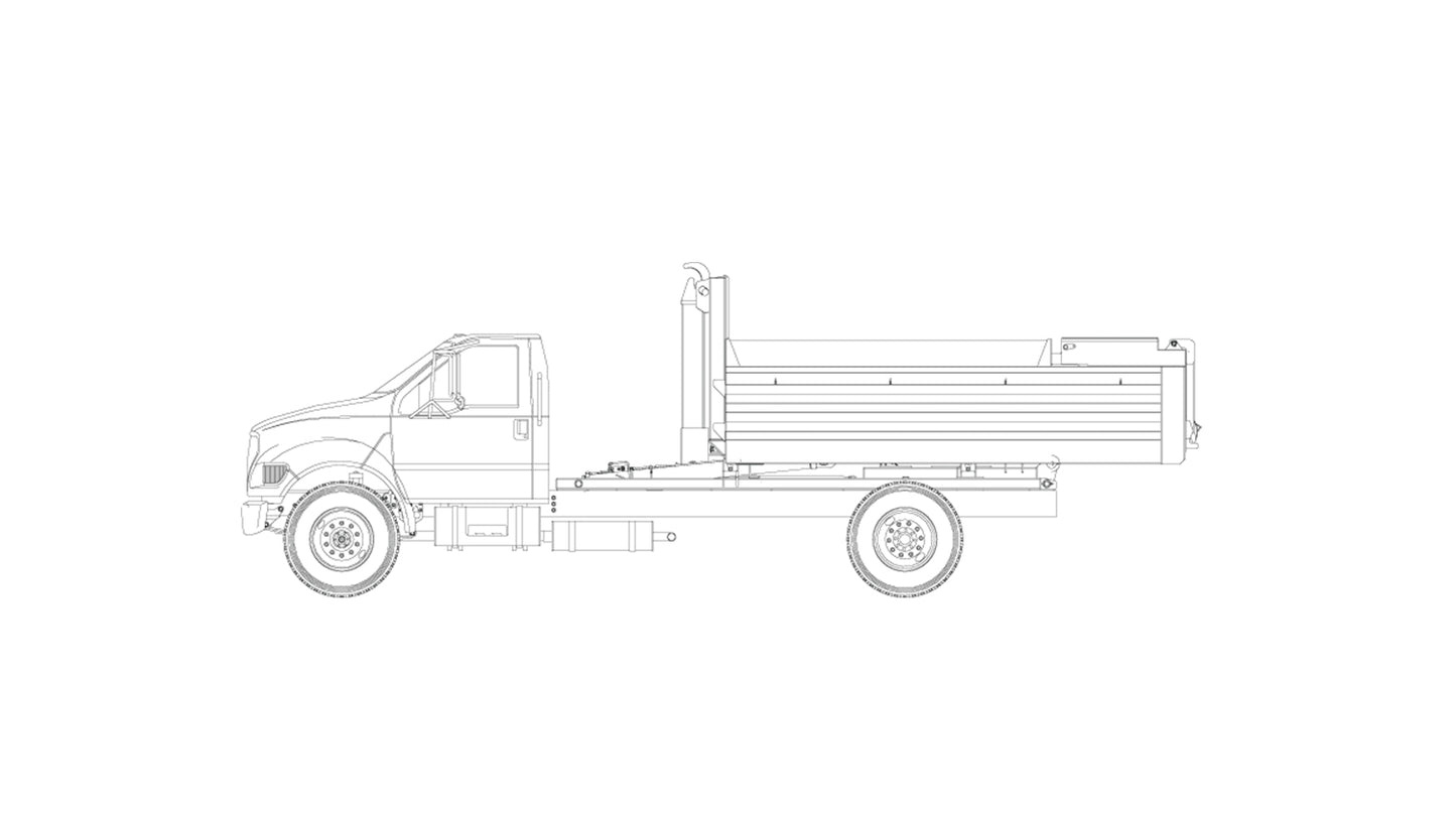 Slider20-S Sliding Jib Hooklift